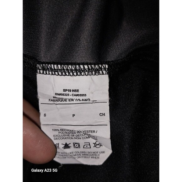 Nike Football Club Mens Small Black V Neck Tee - Picture 7 of 7